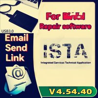 Latest For B-M-W ISTA 4.54.40 plus full diagnostic software HDD car program pc history map Circuit diagram Parts
