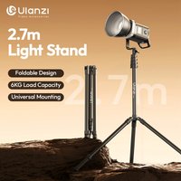 Ulanzi T270 2,7 m faltbares Lichtstativ für Kamera 40 W Pro 120 W 200 W Cob Light LED Softbox mit Universalhalterung 6 kg MaxLoad