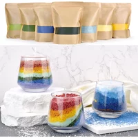500/1000g Rounded Granules Pearl Wax DIY Candle Making Materials Sand Painting Wax Candle Making Handmade Supplies Colour Wax