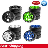 4PCS RC On-Road Tires Wheels 17mm Hex for 1/8 Arrma Limitless Infraction Felony ZD Racing HongNor Upgrade Parts