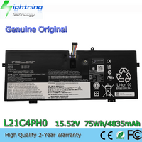Original New L21C4PH0 L21D4PH0 L21M4PH0 15.52V 75Wh Genuine Battery for Lenovo Yoga 9 14IAP7 14IRP8