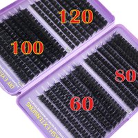 640pcs 32rows 30P-200P Makeup Tools eyelash book single cluster false eyelashes Faux Cils8-18mm dramatic eyelashe Mixed Tray