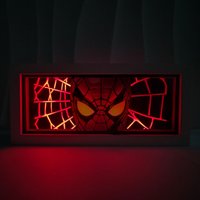 Anime Series Paper-Cut Light Room Bedroom Night Light Remote Control Colorful Light Box Color Change Light