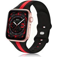 strap for Apple Watch band 44mm 45mm 49mm 46mm 38mm 40mm 41mm 42mm Silicone Sport Bracelet iWatch serie Ultra 11 10 9 8 7 SE 6 5