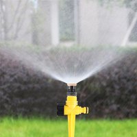 360° Garden Sprinkler Rotation Irrigation Watering System Automatic Agriculture Lawn Farm Greenhouse Spray Nozzle Tool Wholesale