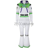 Women Halloween Anime Buzz Lightyear Cosplay Costume Jumpsuit Uniform Carnival Party Role Play Suit Comic Con Performance Outfit
