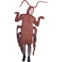 Adult Kid Play Halloween Costumes Funny Outfit Party Props Costumes One Piece Clothing Cosplay Cockroach Clothing 2026