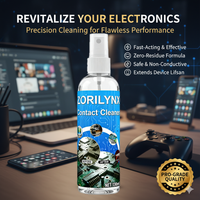 130ml Electronic Contact Cleaner Spray Fast Drying No Residue Formula for Circuit Board PC Laptop Precision Cleaning Zorilynx