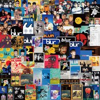 100Pcs BLUR Rock Band Stickers PVC Waterproof Decor For Guitar Luggage Notebook DIY Sticker Story Store