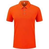 AliExpress Summer Casual Sports Quick-drying Lapel Short-sleeved POLO Shirt 23 Solid Color Shirt Cycling Suit Fitness Suit For Men S-4XL