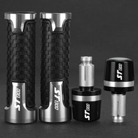 For HONDA ST1300 ST 1300 2002 2003 2004 2005 2006 2007 7/8" 22MM Motorcycle Accessories Handlebar Grips Handle Bar Cap End Plugs