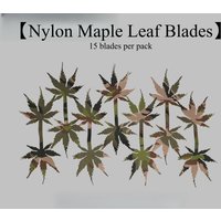 Tactical Camouflage Component "Nylon Maple Leaf" Camouflage Helmet Net Component