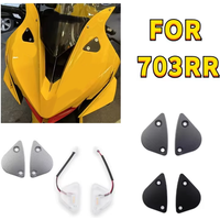 Motorcycle Rearview Mirror Cover Aluminum Alloy Cover Light Modification Accessories FOR ZONTES 703-RR 703RR 703 RR