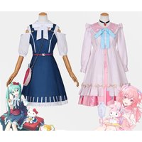 New Arrival Project Sekai Colorful Stage Shizuku Cos Otori Emu Momoi Airi Cosplay Costume Uniform Dress Role Play Costume Fancy