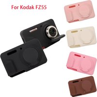Camera Bag for Kodak FZ55 Camera Silicone Protective Case FZ55 Lens Cap Soft Shell Scratch and Drop Resistant