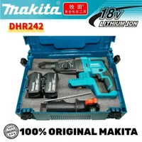 Makita DHR242 26MM Bezprzewodowy Młotek Wiertarski Bezszczotkowy 18V z Baterią Litową Bezprzewodowe Wiertarki do Elektronarzędzi Makita 18V