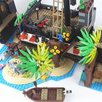 IN STOCK 2 IN 1 With Box Creativity The Pirate Bay Toys 698998 2545Pcs Building Blocks Bricks Kid Birthday Gift Compatible 21322