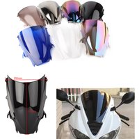 Motorcycle screen Double Bubble Windshield Deflector Protector WindScreen For Triumph Daytona 675 2009 2010 2011 2012