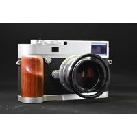 Ultra-light Ebony Wooden L Type Bracket Tripod Ball Head Plate Base Grip Handle for Leica M10 M10R M10-R Camera Accessories