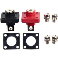 2pcs 120/150/200A All-copper Lithium Battery Post High-current Copper Terminal Battery Connector Energy Storage Terminal Adapter