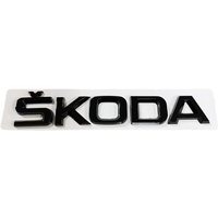 Lettering Rear Trunk Emblem Badge Decals For Skoda Yeti VRIS Octavia a5 Karoq Kamiq Fabia Kodiaq Rapid Superb