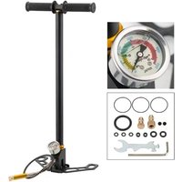 AliExpress LIXADA High Pressure Pump Folding Water Cooled Manual Pump PCP Air Compressor 40MPA with Oil-Water Separator