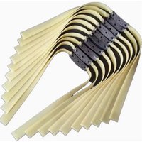 1.0mm 1.2mm 1.5mm 2mm Thick Flat Rubber Strap Elastic High Solid Color Ordinary Slingshot Shooting Rubber Strap