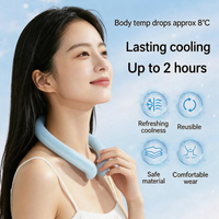 Summer neck cooling ring, household ice neck cooling pad, ice headband, ice patch ring, summer heat reduction ice ring, ice pad
