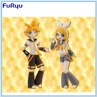 100% Original in Stock FuRyu TOKYO: CartoonY Vocaloid Kagamine Rin Kagamine Len Collection Series Model Decoration Anime Figure