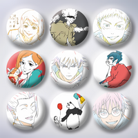 Cartoon Jujutsu Kaisen Peripherals Satoru Gojo Nanami Kento Mini Cosplay Badge Brooches Pins Backpack Accessories keychains Gift