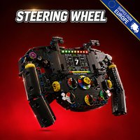 800+ Teile Bausteine Formel Super-Rennfahrzeug Lenkrad Bausteine-Sets Maschine Kreative MOC-Blöcke Technische Spielzeuge Geschenke für Jungen Kinder Erwachsene