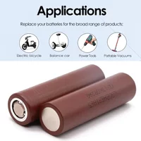 18650HG2 Battery 3000mAh 20A High Drain Rechargeable Li-ion Battery for Electric Drill Angle Grinder Screwdriver Vape Flashlight