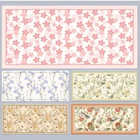 Luxury floral plants Mousepad Rubber XXL Cartoon Anime Gaming Mouse Pad Keyboard Mouse Mats Desk Mat Accessories Mouse Carpet