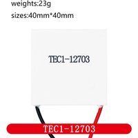 Thermoelectric Cooler Peltier TEC1-12703 12704 12705 12706 12708 12709 12710 12712 12715 40*40MM 12V Peltier Elemente Module