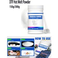 300g DTF Powder Hot Melt DTF Transfer Adhesive Powder For DTF Transfer InkPowder For Direct To Film Printing On All Fabric