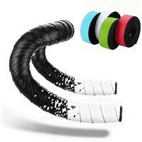 AliExpress NONE BUCKLOS Road Bike Handlebar Tape Anti-Slip PU Handle Bar Wrap Tapes Shock Absorbing Bicycle Handle Durable Tape Cycling Belts