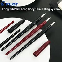 PILOT Retro Aesthetic Fountain Pen DPP-70/DPP-1S Slim Rod Iridium Nib Smooth Writing for Drawing Sketching Calligraphy papelería