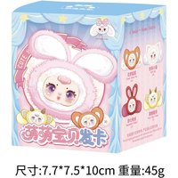 Milk Candy Hair Hairpin Plush Blind Box mm Milk Candy Cute Baby Hair Hairpin Plush Blind Box Cute Doll Blind Box Gift