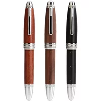 MAJOHN Final Craftsman M1000 Handmade Solid Wood Pen Rivet Fritillaria Top Bead BOCK Gold Plated F Tip Writing Practice Pen