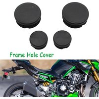 4PCS Chassis Plugs For Kawasaki Z 900 Z900 2017-2022 2020 2018 2019 2021 Frame Hole Cover Caps Plug Frame Cap z900 Motorcycle