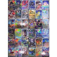 9Pcs/set English Ptcg Charizard Mimikyu Gardevoir Cramorant Pocket Series Texture Flash Card Classic Game Anime Collection Card