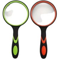 10X Magnifying Glass For Kids Seniors Handheld Reading Magnifier 50mm Magnifying Lens For Reading Science Nature Exploration