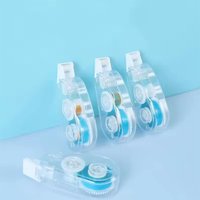 1pc Mini Double Sided Adhesive Roller Tape Japan Glue Dot Liner Petit Disposable for Dokibook Planner Accessories DIY Tool