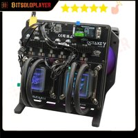 New NerdOctaxe Rev3.1 Hydro 13.8Th/s 230W Bitcoin Solo Miners Bitcoin Home Use High Efficiency Miner With Mean Well Power Supply