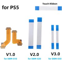 10 Pairs Replacement R2 L2 L1 R1 Trigger Button Ribbon Flex Cable for PS5 Dualsense Controller BDM-010 020 Motor Connect Cable