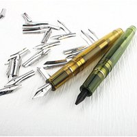 5pc Jinhao 82 Nib Fountain Pen F Nib Stainless Steel Fit for Most Fountain Pen International Standard SIZE 26 NIB