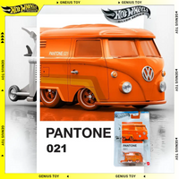 Hot Wheels 2026 Silver Series Pantone 021 Kool Kombi 1:64 Diecast Alloy Car Metal Body Collectible Car Model Vehicle Toys Gifts