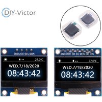 0.96 inch IIC Serial 4pin 7Pin White/Blue/Yellow OLED Display Module 128X64 I2C SSD1306 LCD Screen Board for arduino oled