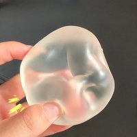 Transparent Coconut Oil Maltose Extrusion Toy Funny Compressive Sensory Toys Adult Gifts.