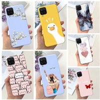 NEW Design For Samsung Galaxy A12 Case Silicone TPU Back Cover For Samsung A12 M12 F12 Galaxy M12 India Funda Couqe Bumper